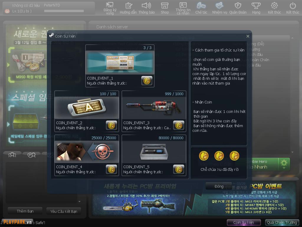 Playpark công bố hơn 60 bức hình Việt hóa game Counter-Strike Online